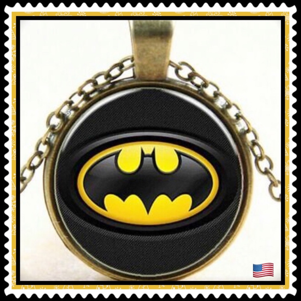 🆕 ✅ GLASS CABOCHON CHAIN NECKLACE